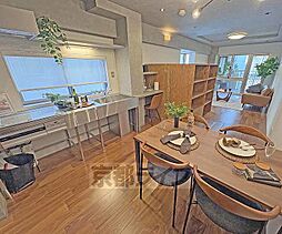 京都市営烏丸線 四条駅 徒歩5分の賃貸マンション 3階2LDKのリビング/ダイニング