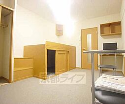 京阪宇治線 観月橋駅 徒歩7分の賃貸アパート 2階1Kのリビング/ダイニング