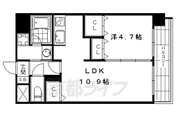 Ｄｏ　Ｄｒｅａｍ寺町 6階1LDKの間取り
