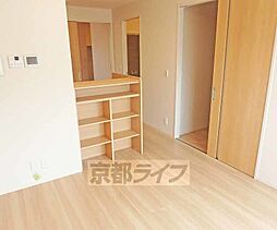 京都地下鉄東西線 石田駅 徒歩5分の賃貸アパート 1階1LDKのリビング/ダイニング