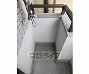 洗濯機置き場です