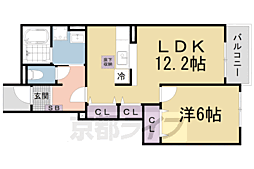 グランドチルドレン 1LDKの間取図画像