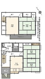 間取り：全居室6帖以上のゆとりのある間取り♪