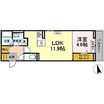 アリビオ曙  ｜ 広島県福山市曙町5丁目（賃貸アパート1LDK・2階・41.93㎡） その2