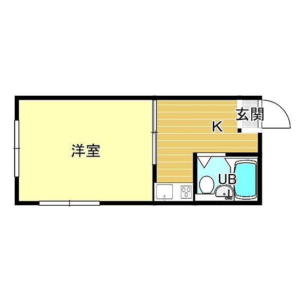 くらもとコーポ E｜広島県福山市南蔵王町5丁目(賃貸アパート1K・2階・21.00㎡)の写真 その14