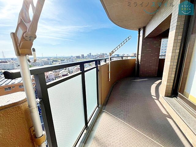 バルコニー 三河安城小学校ライオンズガーデン安城横山 8階/-