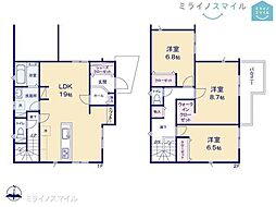 井田小学校岡崎市真伝町第1　全2棟　1号棟
