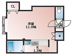 20CP実施中ハーベストVI 305 ｜ 北海道札幌市豊平区平岸四条13丁目2-6（賃貸マンション1K・3階・27.06㎡） その2