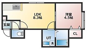 セクション・ロハス 201 ｜ 北海道札幌市白石区菊水五条3丁目1-24（賃貸アパート1LDK・2階・29.70㎡） その2