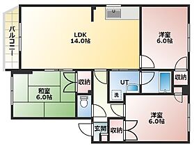 ヌーヴェルメゾン21 401 ｜ 北海道札幌市南区北ノ沢9丁目1-21（賃貸マンション3LDK・4階・63.69㎡） その2