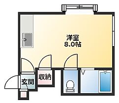 N43クラブハウスB 101 ｜ 北海道札幌市東区北四十三条東2丁目4-22（賃貸アパート1R・1階・18.48㎡） その2