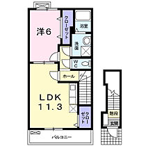 エトワール  ｜ 大阪府八尾市田井中2丁目（賃貸アパート1LDK・2階・47.69㎡） その2