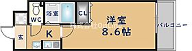 マイドリーム  ｜ 大阪府八尾市桜ヶ丘2丁目（賃貸マンション1K・4階・25.01㎡） その2