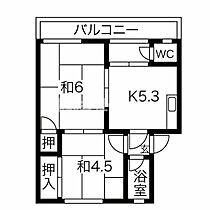 RHYTHM八尾 302 ｜ 大阪府八尾市松山町2丁目1-8（賃貸マンション2K・3階・37.70㎡） その2