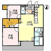 モンクレー北町 305 ｜ 大阪府八尾市恩智北町3丁目79（賃貸アパート2LDK・3階・63.78㎡） その2