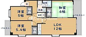 アンリハイツ  ｜ 大阪府八尾市北本町2丁目（賃貸マンション3LDK・3階・73.10㎡） その2