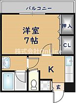 サンルーチェ  ｜ 大阪府八尾市高安町北1丁目（賃貸アパート1K・2階・25.00㎡） その2