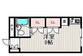 ブルージェつばき  ｜ 大阪府八尾市山本町南1丁目（賃貸マンション1R・4階・17.85㎡） その2