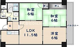 サンハイムマスヤマ 303 ｜ 大阪府柏原市玉手町21-2（賃貸マンション3LDK・3階・58.00㎡） その2