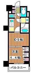 日神デュオステージ板橋駅前 1DKの間取図画像