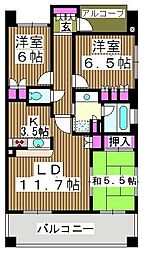 KDX志村坂上レジデンス 3LDKの間取図画像
