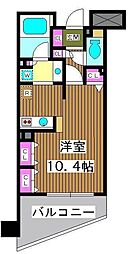 グレイスコート志村三丁目 ワンルームの間取図画像