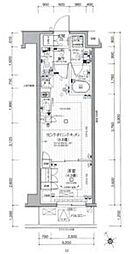 パレステージ赤塚 1LDKの間取図画像