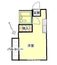 神奈川県川崎市高津区下作延2丁目（賃貸マンション1R・3階・18.75㎡） その2