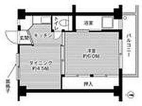 ビレッジハウス高田2号棟 220 ｜ 大阪府茨木市高田町（賃貸マンション1DK・2階・28.98㎡） その2