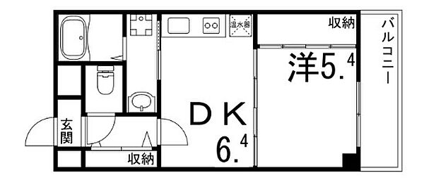 兵庫県姫路市坂田町(賃貸マンション1DK・7階・34.87㎡)の写真 その2
