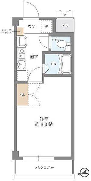 大阪府豊中市刀根山元町(賃貸マンション1K・1階・24.00㎡)の写真 その2