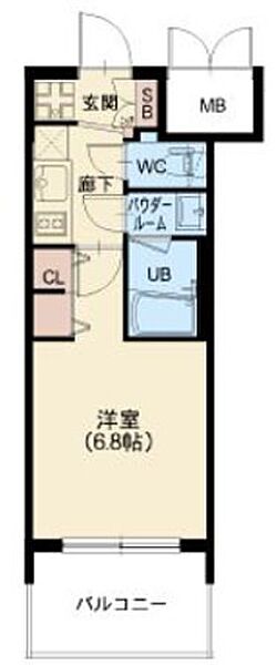 大阪府大阪市淀川区三津屋北２丁目(賃貸マンション1K・6階・22.04㎡)の写真 その2