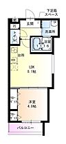 兵庫県尼崎市御園３丁目（賃貸アパート1LDK・3階・33.03㎡） その2