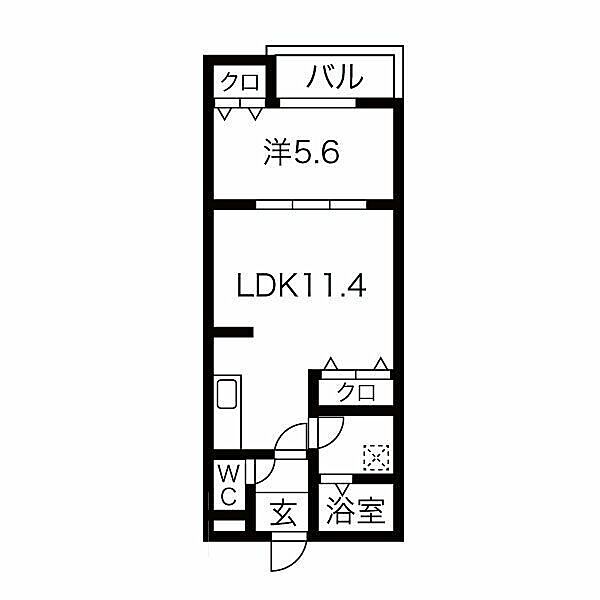 大阪府豊中市利倉東１丁目(賃貸アパート1LDK・1階・40.36㎡)の写真 その2