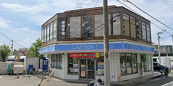 画像13:ローソン 武庫町一丁目店（456m）