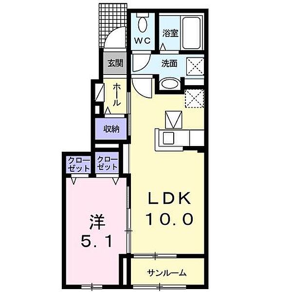 兵庫県尼崎市長洲中通３丁目(賃貸アパート1LDK・1階・40.88㎡)の写真 その2