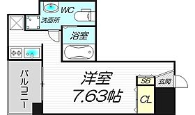 FEEL三国  ｜ 大阪府大阪市淀川区新高4丁目1-41（賃貸マンション1K・6階・26.04㎡） その2