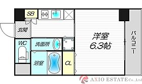 プロスパー十三  ｜ 大阪府大阪市淀川区十三東2丁目10-17（賃貸マンション1K・6階・22.42㎡） その2