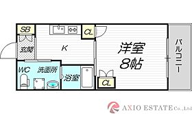 SSK North Osaka  ｜ 大阪府大阪市淀川区西中島2丁目8-6（賃貸マンション1K・3階・27.82㎡） その2