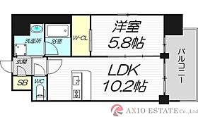 グランカーサ新大阪SOUTH  ｜ 大阪府大阪市淀川区木川東4丁目（賃貸マンション1LDK・7階・40.68㎡） その2