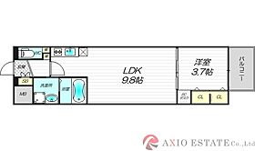 スプランディッド江坂DUE  ｜ 大阪府吹田市豊津町31-29（賃貸マンション1LDK・5階・32.78㎡） その2