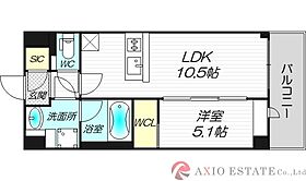 スプランディッド江坂III  ｜ 大阪府吹田市垂水町3丁目8-9（賃貸マンション1LDK・6階・40.34㎡） その2