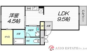 Red House west  ｜ 大阪府大阪市東淀川区西淡路3丁目10-3（賃貸アパート1LDK・3階・33.53㎡） その2