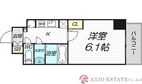 エムブイインプ新大阪  ｜ 大阪府大阪市淀川区木川東4丁目6-4（賃貸マンション1K・3階・22.65㎡） その2