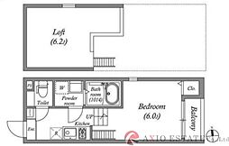間取図画像 ワンルーム