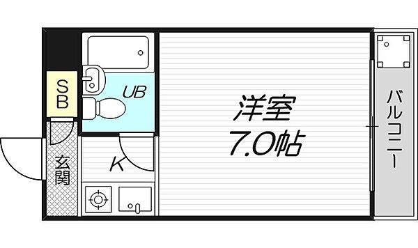 エスプレッソレジデンス ｜兵庫県西宮市甲子園八番町(賃貸マンション1R・3階・17.60㎡)の写真 その2