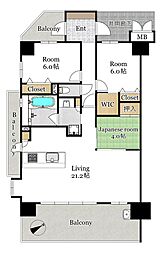 間取図画像 3LDK