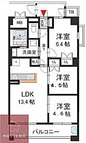 ルナソレイユ緑地公園 401 ｜ 大阪府豊中市寺内1丁目（賃貸マンション3LDK・4階・64.40㎡） その2