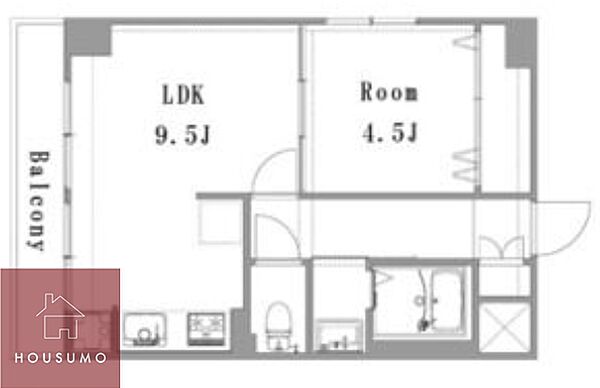 日生ロイヤルマンション十三 601｜大阪府大阪市淀川区十三本町1丁目(賃貸マンション1LDK・6階・37.20㎡)の写真 その2