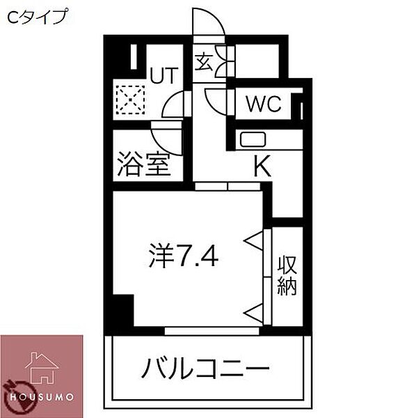 Dolce Vita I 1013｜大阪府大阪市淀川区十三本町1丁目(賃貸マンション1K・10階・27.88㎡)の写真 その2